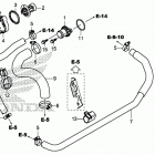 SXS1000S2X 5A Water hose@thermostat