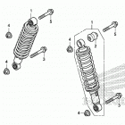 TRX520FM6 2A Передние аммортизаторы