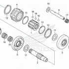 SXS700M2D A Задняя передача