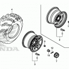 TRX520FA7 2A Переднее колесо