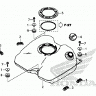 SXS1000S2X 5A Топливный бак