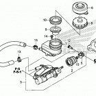 SXS1000M5D 2A Front brake master