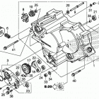 TRX420TE1 A Передняя крышка картера