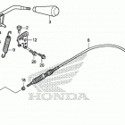TRX680FA5 2AC Рычаг переключения