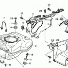TRX520FE2 AC Топливный бак