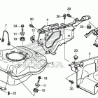 TRX520FM6 2A Топливный бак
