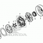 TRX520FA7 2A Сцепление