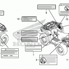 TRX520FM6 2A Лейбл предостережения
