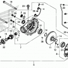 SXS1000S2X 5A Редуктор задний