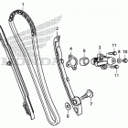 SXS1000S4X A Цепь ГРМ и натяжитель