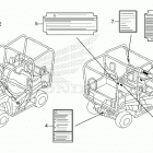 SXS700M2D A Предупредительные таблички