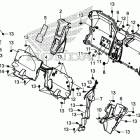 SXS1000S4X A Seat back cover