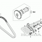 TRX520FA7 2A Цепь ГРМ и натяжитель