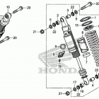 SXS1000M3L AC Rear shock absorber (2)