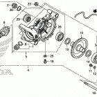 TRX520FA7 2A Редуктор задний