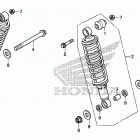 TRX520FA7 2A Задние амортизаторы