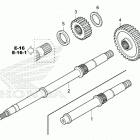 TRX420TE1 A Вал ведущий