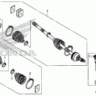 SXS1000S4X A Передний  привод и кулак поворотный
