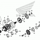 SXS1000M5D 2A Коленчатый вал и поршни