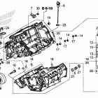 SXS1000M5D 2A Картер двигателя