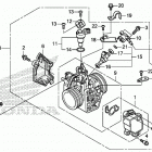 TRX420FA5 A Корпус Дросселя