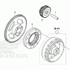 TRX420TE1 A Пусковой механизм