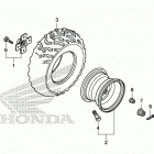 TRX420FA5 A Переднее колесо