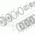SXS700M2D A Сцепление