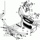 SXS1000M5D 2A Front grille@front bumper