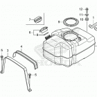 SXS700M2D A Топливный бак
