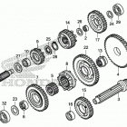 TRX520FM6 2A Трансмиссия