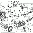 SXS1000S4X A Передний редуктор
