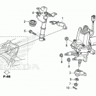 TRX420FM2 2A Steering shaft (eps)