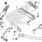TRX520FM6 2A Педали и подножки