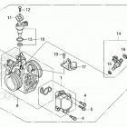 SXS700M2D A Корпус Дросселя