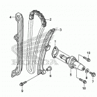 TRX680FA5 2AC Цепь ГРМ и натяжитель