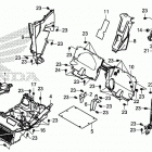 SXS1000S2X 5A Seat bottom cover
