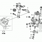 TRX520FM6 2A Steering shaft (eps)