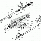 SXS1000S2X 5A Gearshift fork (sub