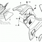 TRX420FA5 A Side cover@tank cover