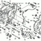 TRX680FA5 2AC Крышка картера задняя