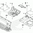 SXS700M2D A Seat bottom cover