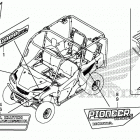 SXS1000M5D 2A Наклейки
