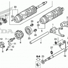 TRX420FA5 A Вал и вилки  коробки передач