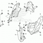 SXS700M2D A Боковые обтекатели