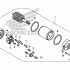 TRX680FA5 2AC Starting motor (2)