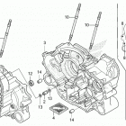 SXS700M2D A Картер двигателя