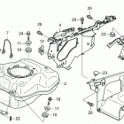 TRX420TE1 A Топливный бак