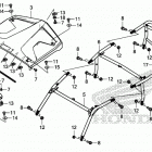SXS1000S4X A Roll bar@roof