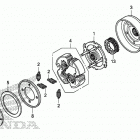 TRX420FA5 A Муфта стартера